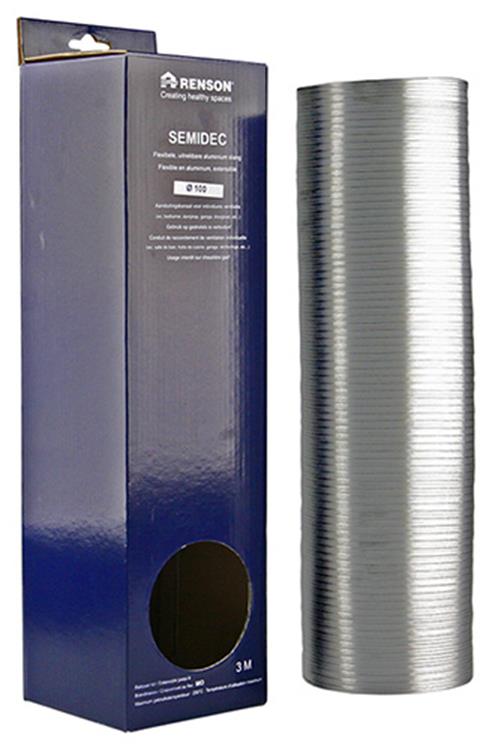 Renson 1006197 - flexible en aluminium dia 100 3000 mm | 2 pièces
