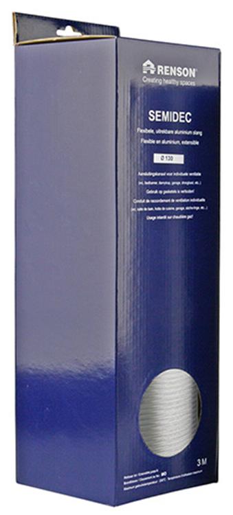 Renson 1006203 - flexible en aluminium dia 130 3000 mm | 2 pièces
