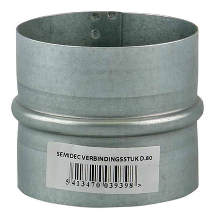 Renson 1006192 - pièce de raccordement semidec d.80 | 2 pièces