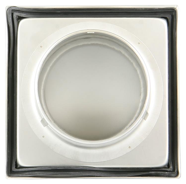 Renson 1006332 - grille de hotte aspirante 641 acier inoxydable ø 100 | 2 pièces