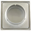 Renson 1006332 - grille de hotte aspirante 641 acier inoxydable ø 100 | 2 pièces