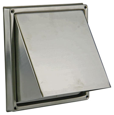 Renson 1006334 - grille de hotte aspirante à encastrer en acier inoxydable 641 ø 150 | 2 pièces