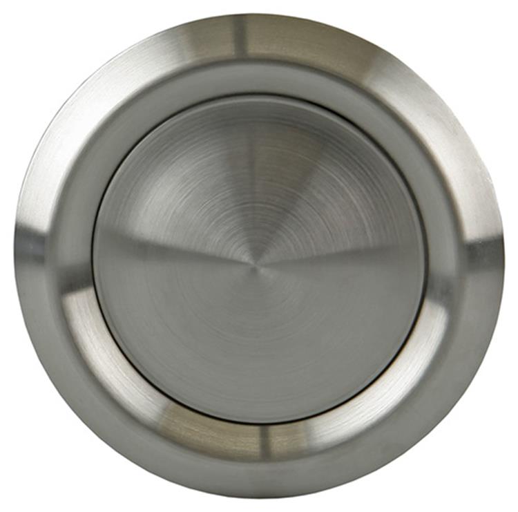 Renson 1006330 - vanne d'extraction à encastrer en acier inoxydable 636 ø 125 | 2 pièces