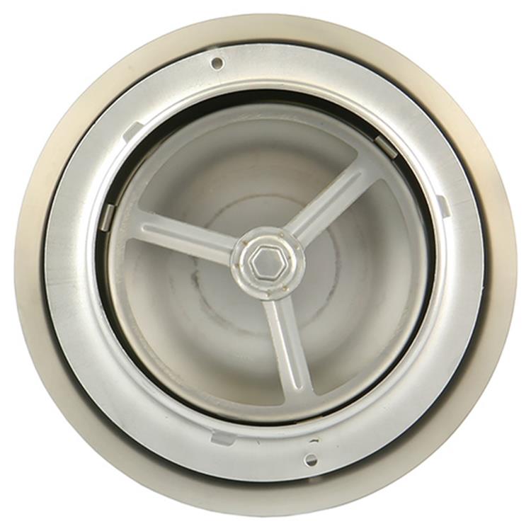 Renson 1006330 - vanne d'extraction à encastrer en acier inoxydable 636 ø 125 | 2 pièces