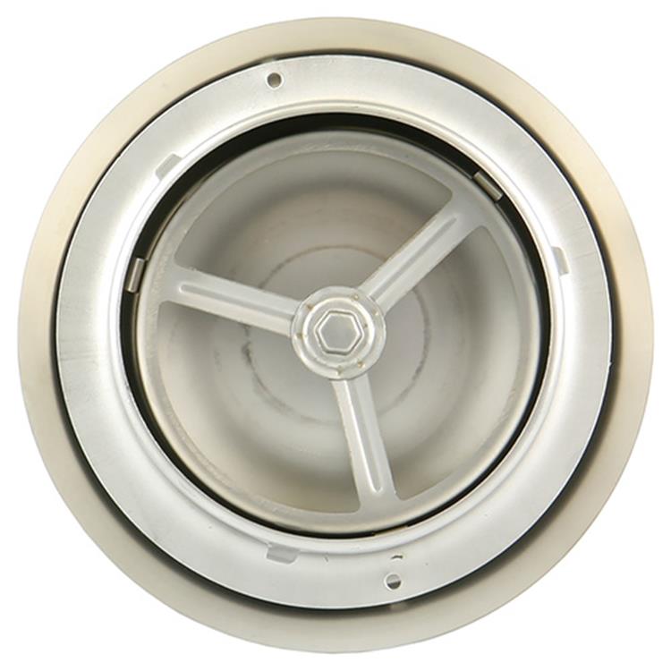 Renson 1006331 - vanne d'extraction à encastrer en acier inoxydable 636 ø 150 | 2 pièces