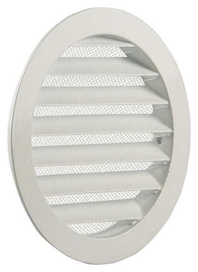 Renson 1006262 - grille ronde encastrable 434 r alural 9010 ø 125 | 10 pièces