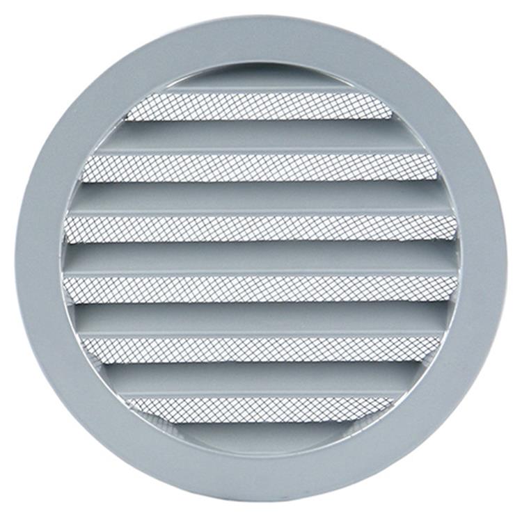 Renson 1006264 - grille ronde encastrable 434 r alural 9006 ø 150 | 10 pièces