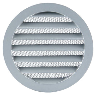 Renson 1006264 - grille ronde encastrable 434 r alural 9006 ø 150 | 10 pièces