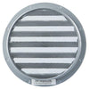 Renson 1006264 - grille ronde encastrable 434 r alural 9006 ø 150 | 10 pièces
