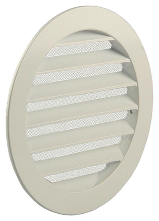 Renson 1006265 - grille ronde encastrable 434 r alural 9010 ø 150 | 10 pièces