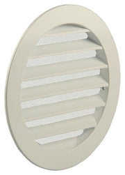 Renson 1006265 - grille ronde encastrable 434 r alural 9010 ø 150 | 10 pièces - afbeelding 1