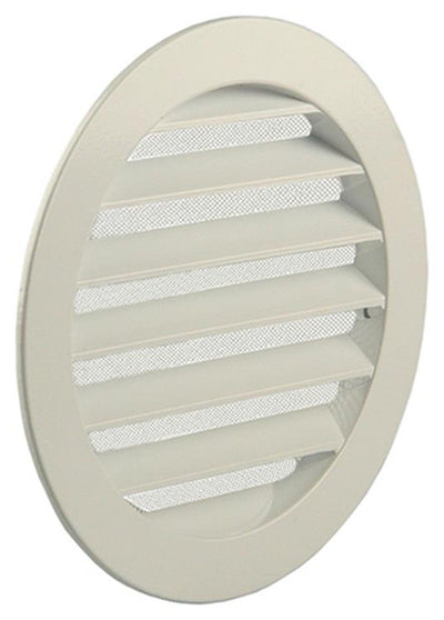 Renson 1006265 - grille ronde encastrable 434 r alural 9010 ø 150 | 10 pièces
