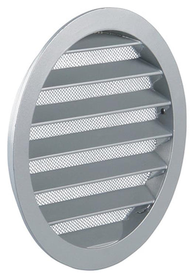 Renson 1006267 - grille ronde encastrable 434 r alural 9006 ø 160 | 10 pièces
