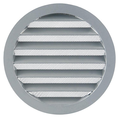 Renson 1006267 - grille ronde encastrable 434 r alural 9006 ø 160 | 10 pièces