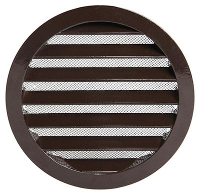 Renson 1006269 - grille ronde encastrable 434 r alural 8019 ø 160 | 10 pièces