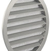 Renson 1006270 - grille ronde encastrable 434 r alural 9006 ø 200 | 5 pièces