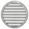 Renson 1006270 - grille ronde encastrable 434 r alural 9006 ø 200 | 5 pièces