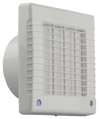 Renson 1006451 - ventilateur verrouillable avec minuterie 7221t blanc ø 100 | 2 pièces