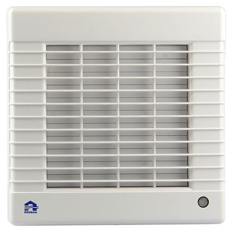 Renson 1006451 - ventilateur verrouillable avec minuterie 7221t blanc ø 100 | 2 pièces