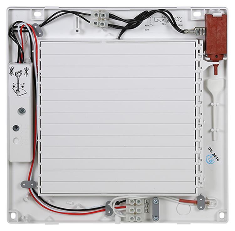 Renson 1006453 - ventilateur verrouillable avec minuterie 7223t blanc ø 150 | 2 pièces