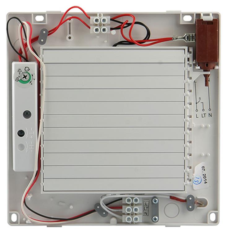 Renson 1006454 - vanne d'arrêt. minuterie 12v 7231t 12v blanc ø 100 | 2 pièces