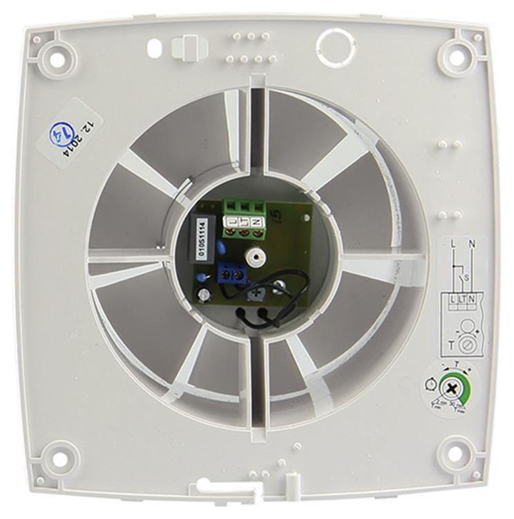 Renson 1006475 - ventilateur greenwave avec timer9202t blanc ø 125 | 1 pièce