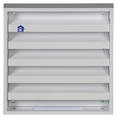 Renson 1013926 - grille murale en saillie alu blanc 431 165x165mm | 2 pièces