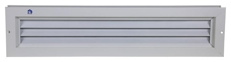 Renson 1006753 - grille de porte 461 ral9010 425x76mm | 2 pièces