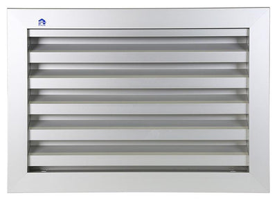 Renson 1013927 - grille murale 411 f1 300x200mm | 2 pièces