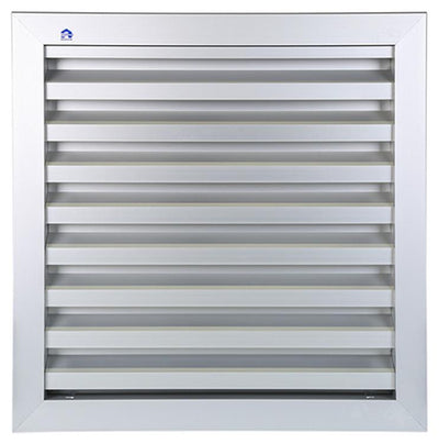 Renson 1013928 - grille murale 411 f1 300x300mm | 2 pièces