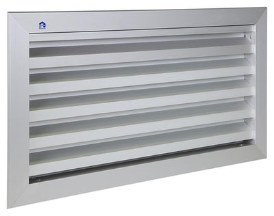 Renson 1006754 - grille murale 411 f1 400x200mm | 1 pièce