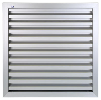 Renson 1006612 - grille murale 411 f1 400x400mm | 1 pièce