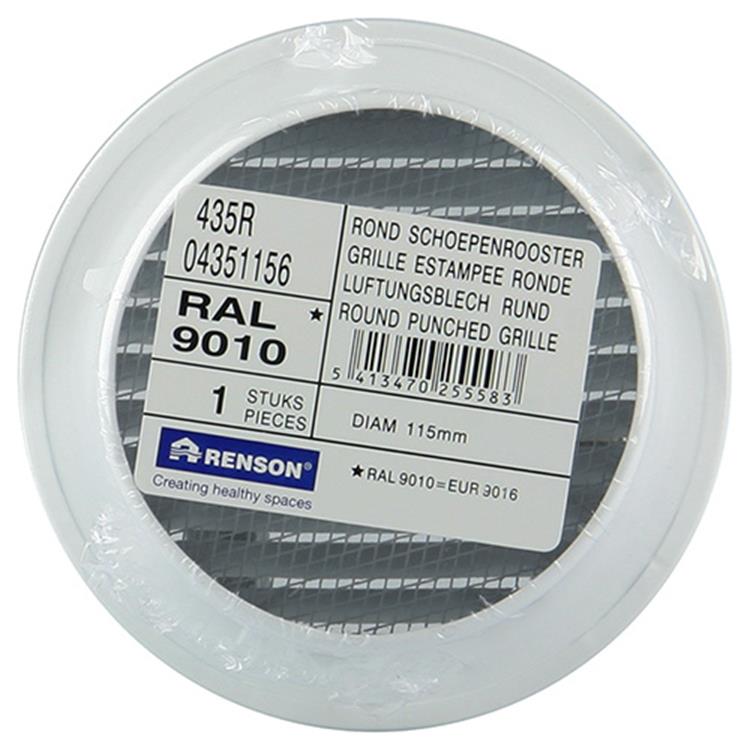 Renson 1006619 - r. école 435r ral 9010 ø 115 | 5 pièces