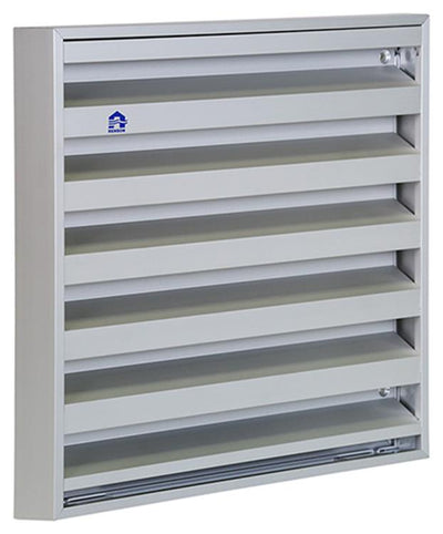 Renson 1013929 - grille murale en saillie alu naturel 431 225x225mm | 2 pièces