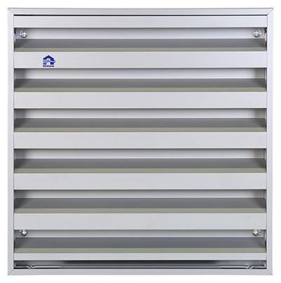 Renson 1013929 - grille murale en saillie alu naturel 431 225x225mm | 2 pièces