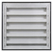 Renson 1013929 - grille murale en saillie alu naturel 431 225x225mm | 2 pièces - afbeelding 3