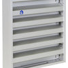 Renson 1013925 - grille murale en saillie alu naturel 431 165x165mm | 2 pièces