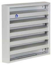Renson 1013925 - grille murale en saillie alu naturel 431 165x165mm | 2 pièces - afbeelding 1