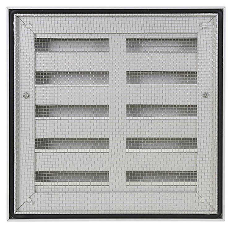 Renson 1013925 - grille murale en saillie alu naturel 431 165x165mm | 2 pièces