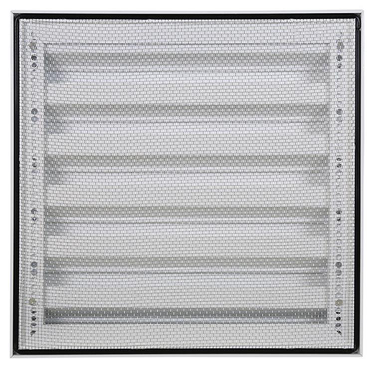 Renson 1014554 - grille murale en saillie alu blanc 431 225x225mm | 2 pièces