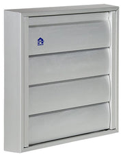 Renson 1013526 - grille à lamelles alu naturel 433 173x173mm | 2 pièces - afbeelding 4