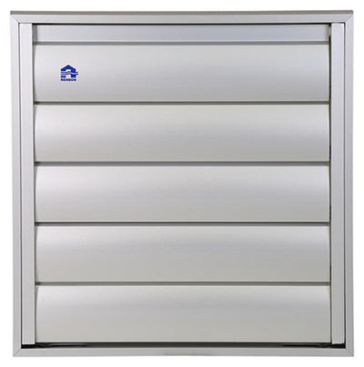 Renson 1013924 - grille à lamelles alu naturel 433 210x210mm | 2 pièces