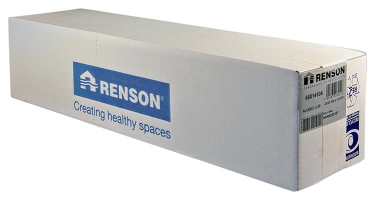Renson 1048753 - conduit d'air flexible en aluminium souple aludec 245 dia 125 | 2 pièces