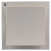 Renson 1006328 - grille d'extraction design encastrable xd2 mat 9010 rens. 188x188mm | 2 pièces - afbeelding 3