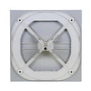 Renson 1006645 - grille xd3 mat 9010 233x233mm | 2 pièces
