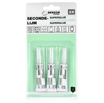 Tubes de la deuxième colle 3