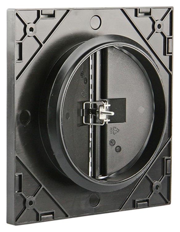 Renson 1048748 - grille d'extraction orientable finition design dia 80 | 2 pièces