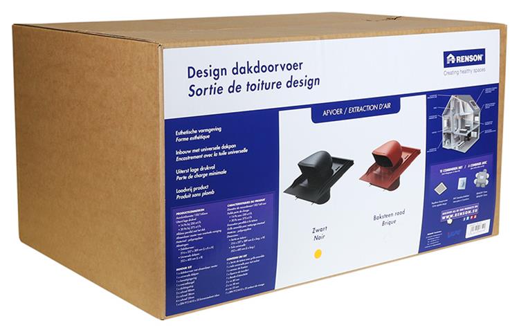 Renson 1048751 - porte de toit design avant (noir) | 1 pièce