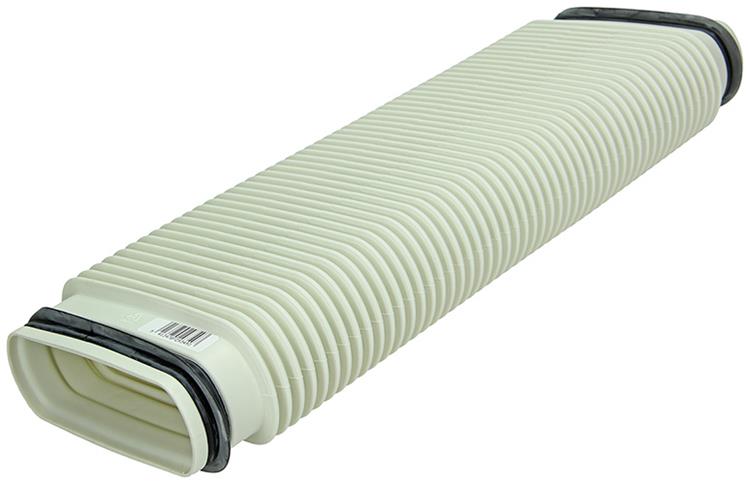 Renson 1053833 - flexible horizontal verticalflexible 90° (40cm) | 2 pièces