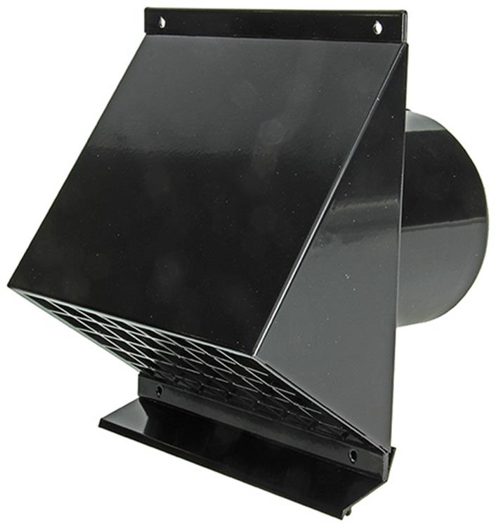 Renson 1053826 - conduit de façade noir dia 150 | 1 pièce